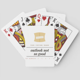 Outlook Not So Good Magic Fortune Humour Playing C Cards