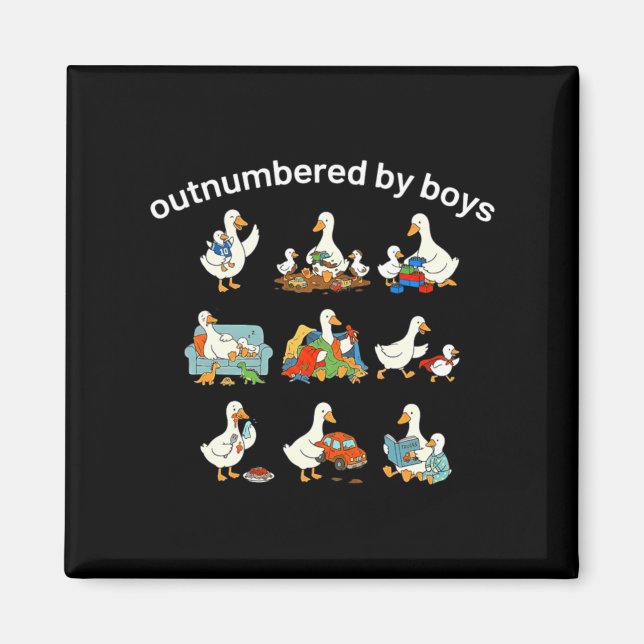 Outnumbered Creative Magnet (Front)