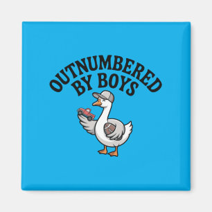 Outnumbered Design Magnet