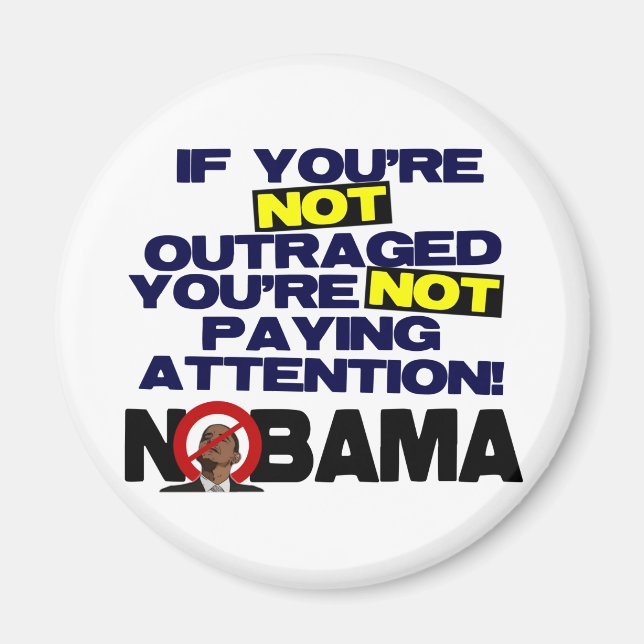 Outraged? Magnet (Front)