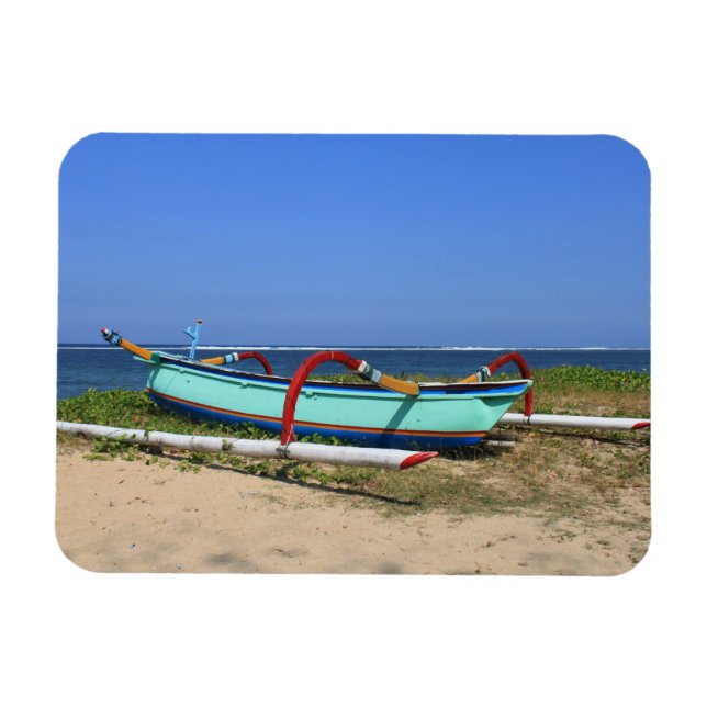 Outrigger boat magnet (Horizontal)