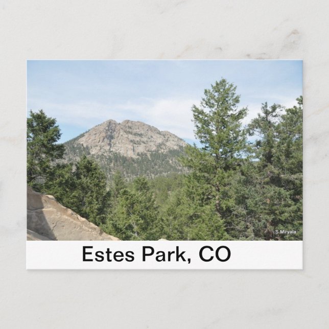 Outside Estes Park Postcard (Front)