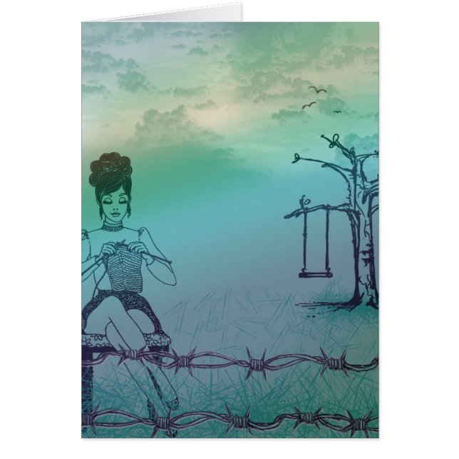 Outside Knitting Card2 (Front)