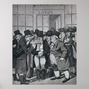 Outside Lloyds of London Poster