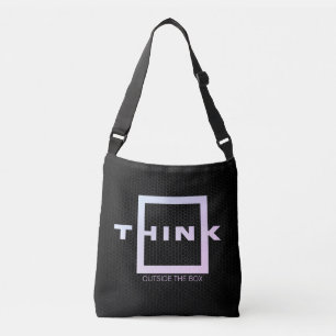 OUTSIDE THE BOX -  Funky Purple Mix Edition  Crossbody Bag
