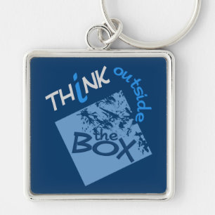 OUTSIDE THE BOX key chain