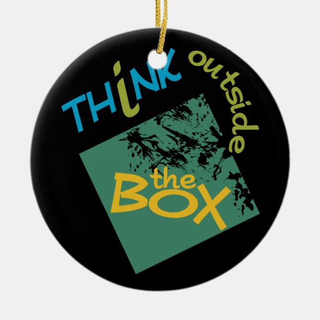Outside The Box ornament (Front)