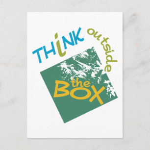 Outside The Box postcard