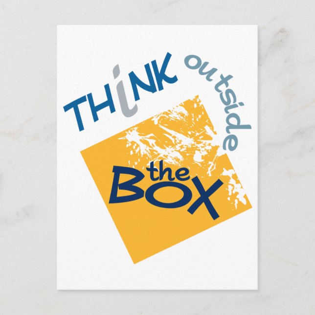 Outside The Box postcard (Front)