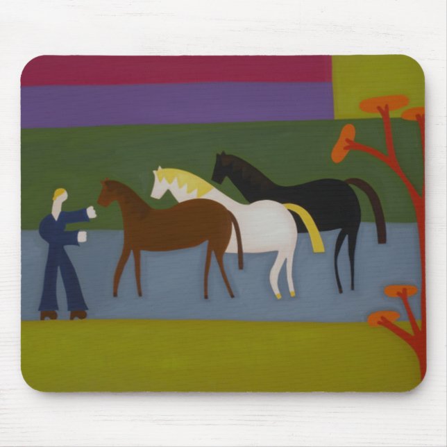 Outside the Great Western Studios at the Height Mouse Mat (Front)