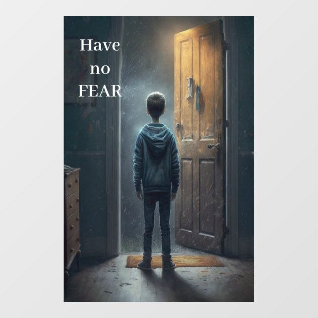 Outside the House Window Cling (Sheet)