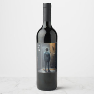 Outside the House Wine Label