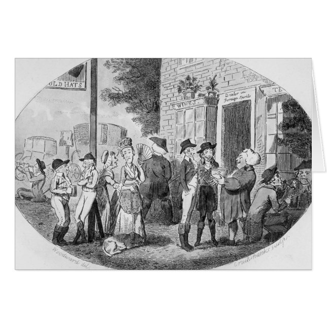 Outside the Old Hats Tavern (Front Horizontal)