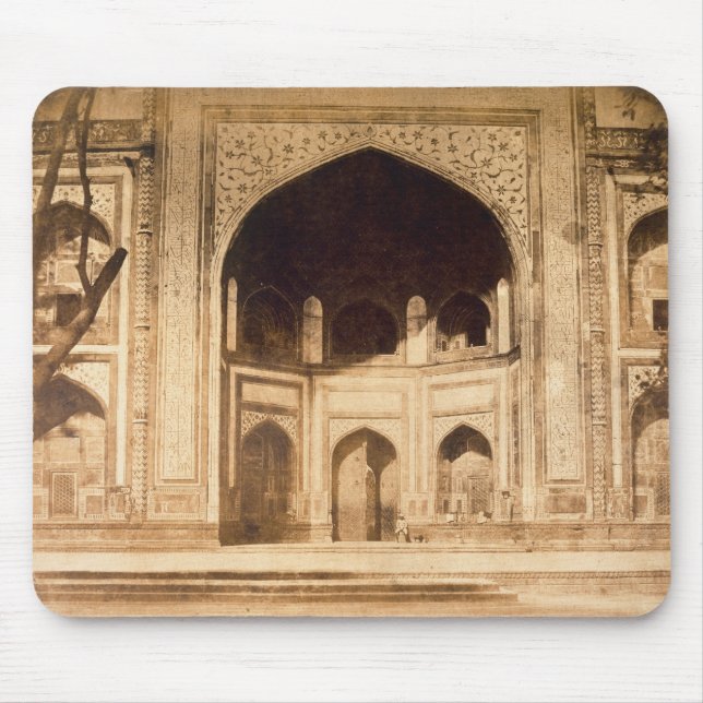 Outside the Taj Mahal, probably illustrated in 'Ph Mouse Mat (Front)