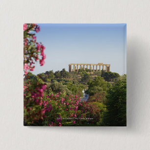 Outside The Valley Of The Temples 15 Cm Square Badge