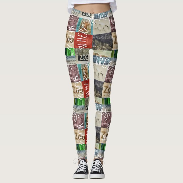 Outsider Artist  Leggings (Front)