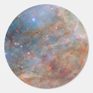 Outskirts of The Tarantula Nebula Classic Round Sticker