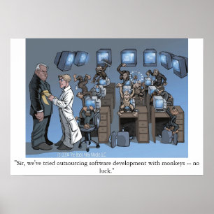 Outsourcing Gone Bad Poster