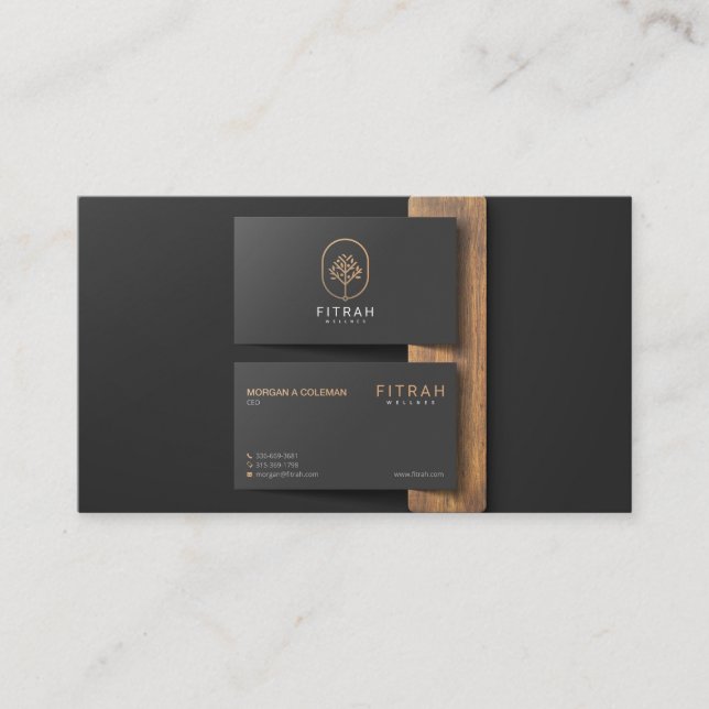 outstanding business card design print ready (Front)