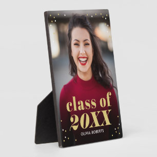 Outstanding Class EDITABLE COLOR Graduation Plaque