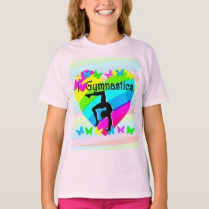 OUTSTANDING I LOVE GYMNASTICS DESIGN T-Shirt