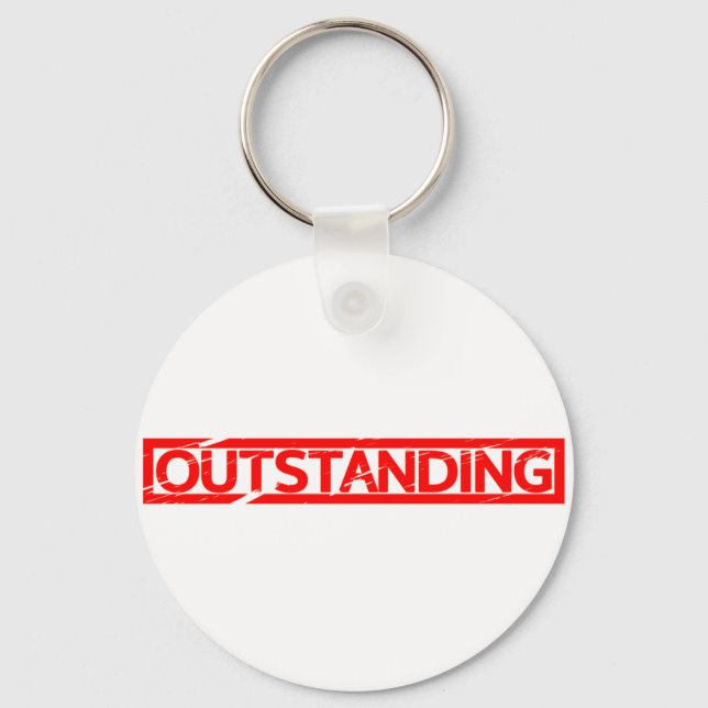 Outstanding Stamp Key Ring (Front)