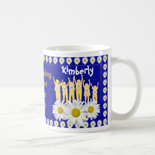 Outstanding Student - Daisy Blooms Mug (Right)