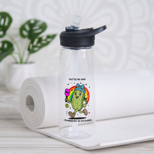 Outta My Way - I'm Headed to Pickleball Water Bottle