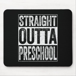 Outta Preschool Boy Girl Graduation Shirt 1 Mouse Mat