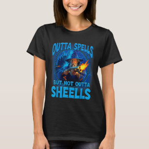 Outta Spells But Not Outta Shells Vintage Art Desi T-Shirt