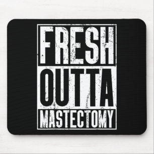 Outta Surgery - Breast Cancer Awareness Mastectomy Mouse Mat