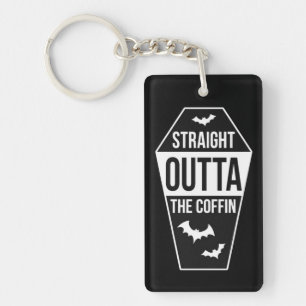 Outta The Coffin Key Ring
