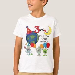 Outta This World 3rd Birthday T-shirts and Gifts