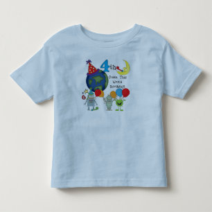 Outta This World 4th Birthday Tshirts and Gifts