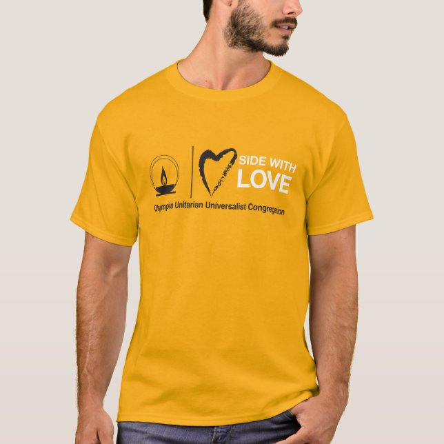 OUUC Side With Love Shirt (Front)