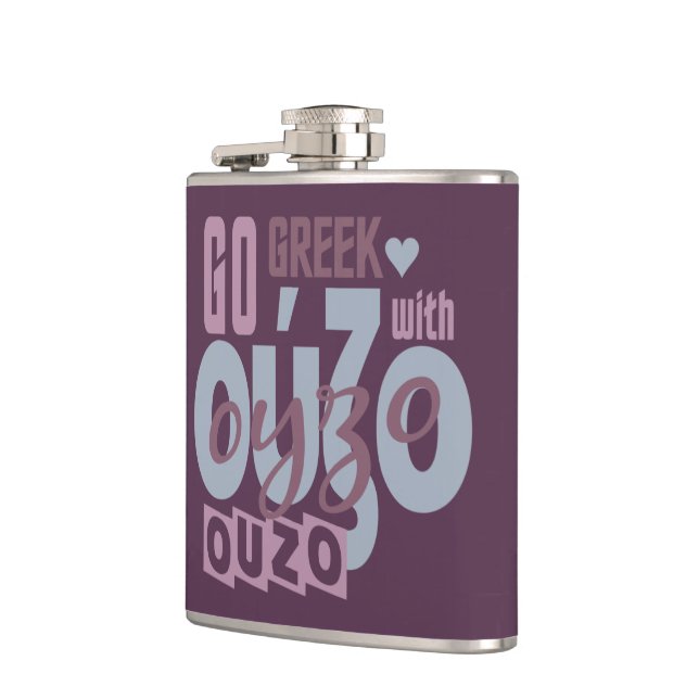 OUZO custom flask (Left)
