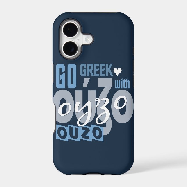 OUZO iPhone 5 case-mate, customisable (Back)