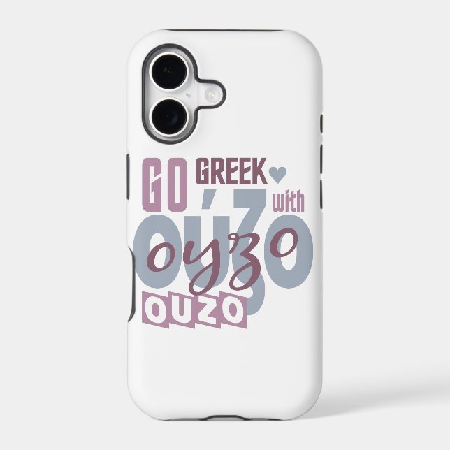 OUZO iPhone 5 case-mate, customisable (Back)