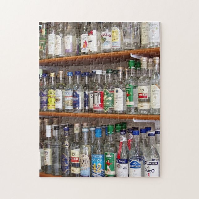 Ouzo Jigsaw Puzzle (Vertical)