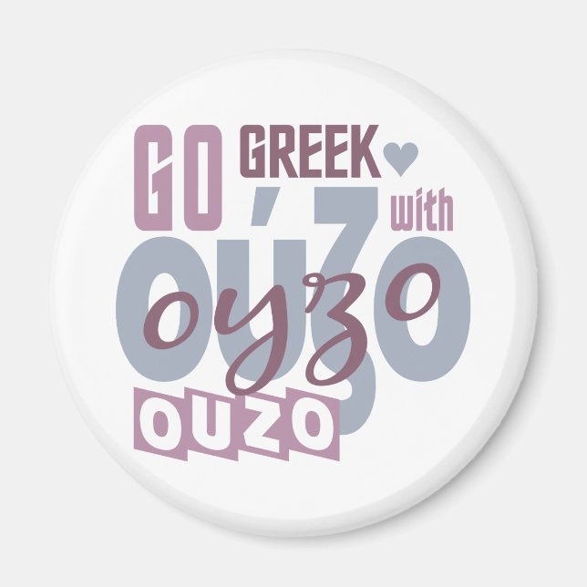 Ouzo magnet (Front)