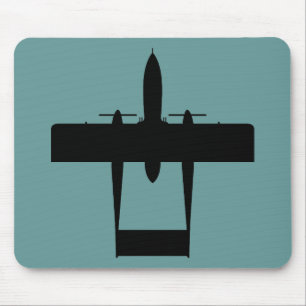 OV10 Bronco Silhouette Mouse Mat
