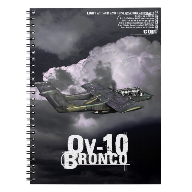 OV-10 Bronco Notebook (Front)