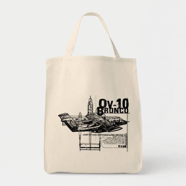 OV-10 Bronco Tote Bag (Front)