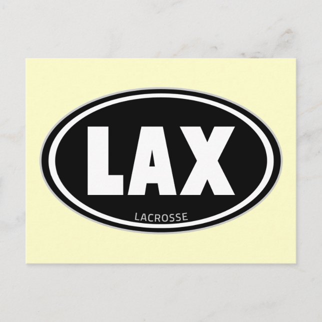 Oval-black Postcard (Front)