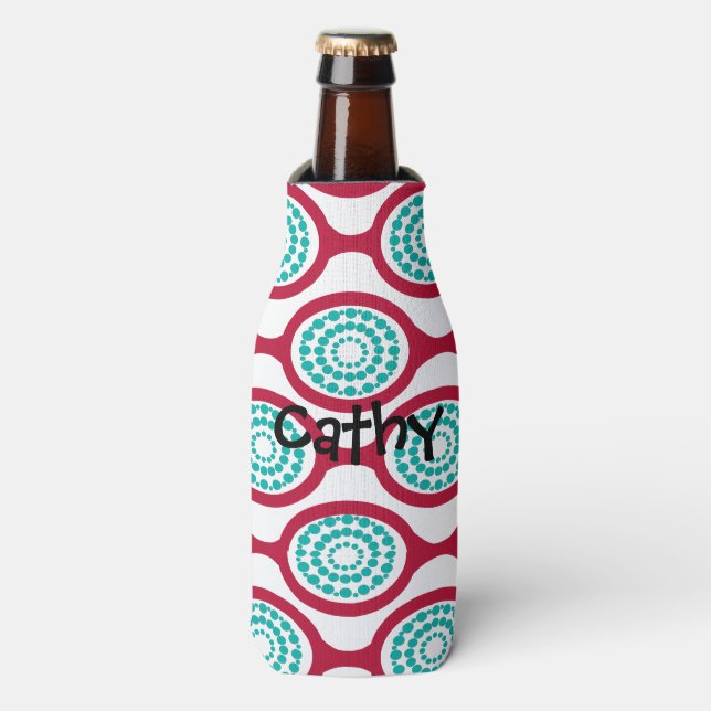 Oval Chains  Bottle Cooler (Bottle Front)