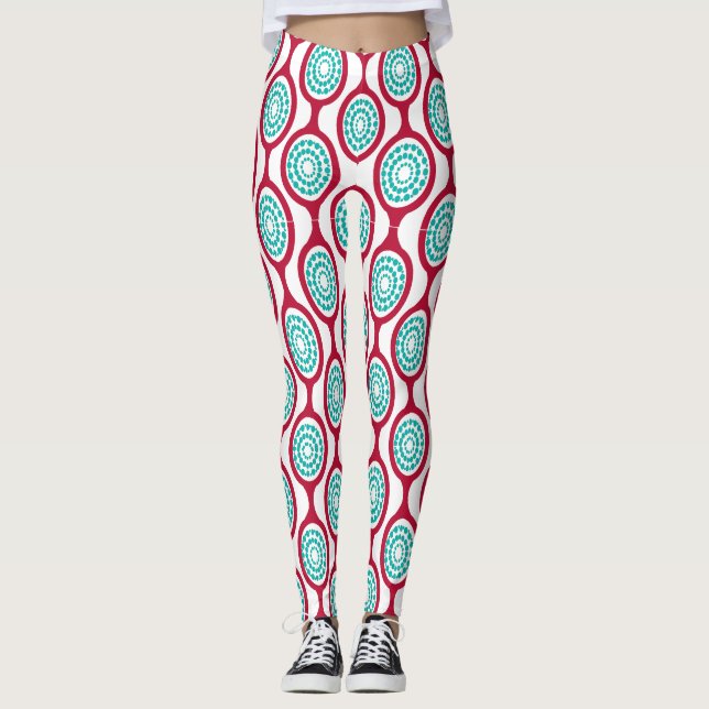 Oval Chains  Leggings (Front)