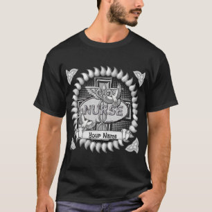 Oval Doves Nurse  t-shirt