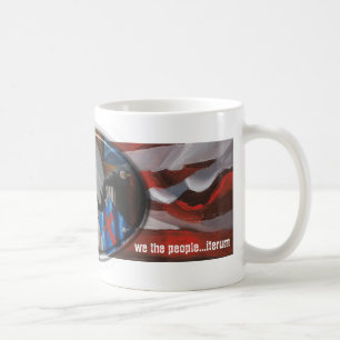 oval eagle mug