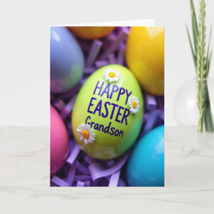 Oval Easter Message Card