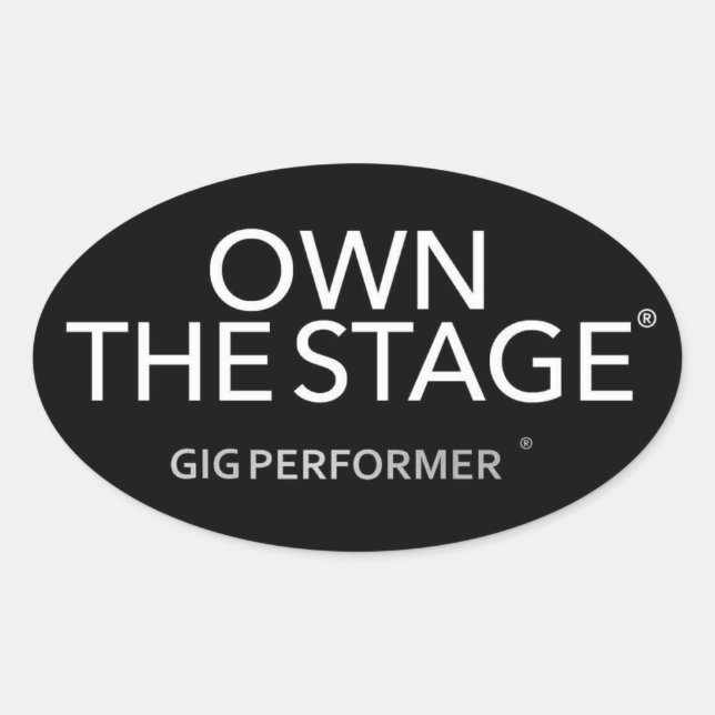 Oval GP sticker (Front)